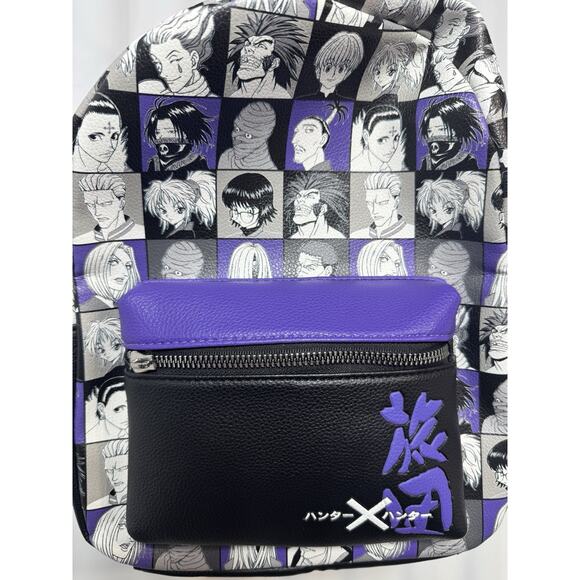 Hunter X Hunter Phantom Troupe Mini Backpack Bag Spiders Chrollo Machi Feitan - Picture 1 of 7